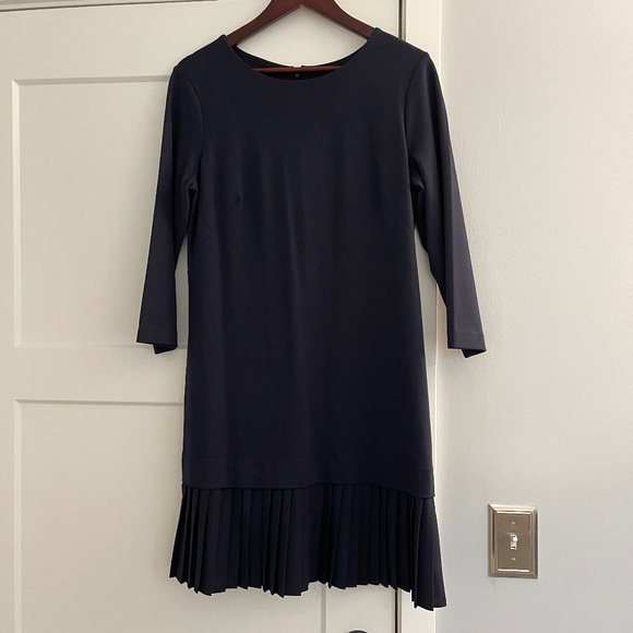 NWT Navy Ann Taylor Flapper Dress - Picture 1 of 3